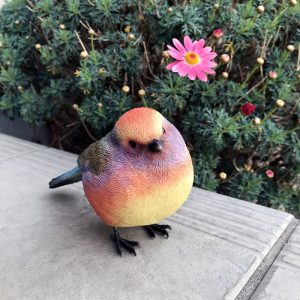 動物の置物| Woobia 首を傾げた丸くてかわいい小鳥の置物